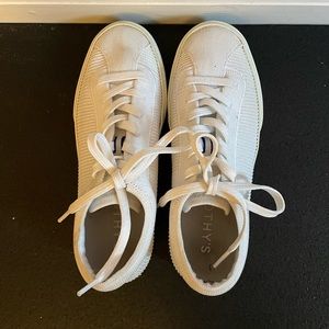Rothys Classic White Sneakers Size 7 - Worn Only Three Times!